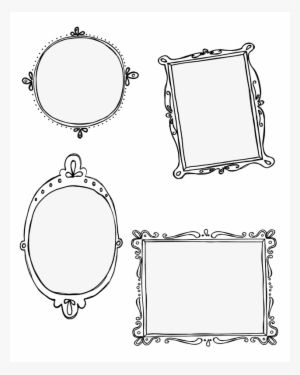 10 Free Png Doodle Frame Blog Boards - Doodle Frame Black Png