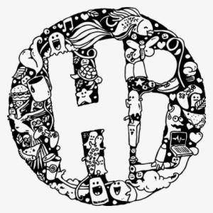 Cool Doodle - Doodle Art Transparent