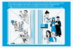 Example Of How To Take A Picture Of The Front And Back - Illustration