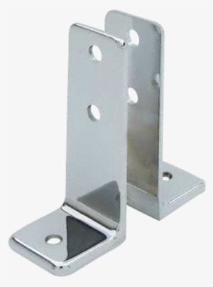 1132 Chrome Plated Zamac, "l" Bracket - Stainless Angle Bracket
