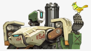 Full Size 800 × - Overwatch Bastion Art