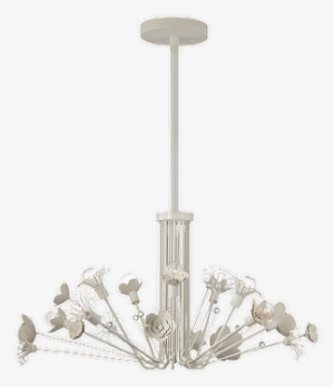 Kate Spade Keaton Large White Bouquet Chandelier - Visual Comfort-keaton Large Bouquet Chandelier In Light