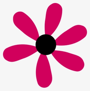 Original Png Clip Art File Pink Flower 6 Petals Svg