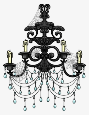 Iron Chandelier Sprite 003 - Gold Chandelier Clipart Png