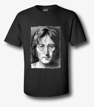 John Lennon T-shirt Featuring A Pencil Drawing By Mark - Massimo Osti T Shirt
