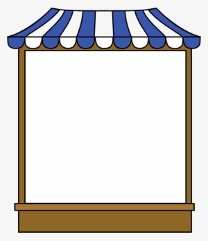 Blank Flag Clipart - Booth Clipart