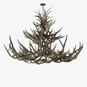 Straton Triple Tier Chandelier In Natural Bone - Ralph Lauren Antler Crystal Chandelier