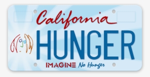 Specialty John Lennon License Plates To Support California - Ronald Reagan Presidential Library