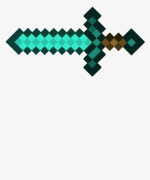 3 D Minecraft Sword