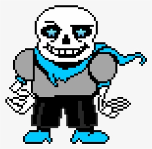 Diy Undertale Sans Mask - Underswap Sans Colored Sprite
