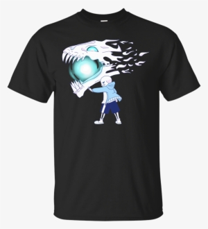 Undertale Shirt Undertale - Sans With Gaster Blaster
