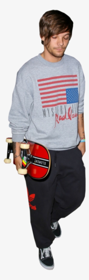 Png, Transparent, And Louis Tomlinson Image - Gun
