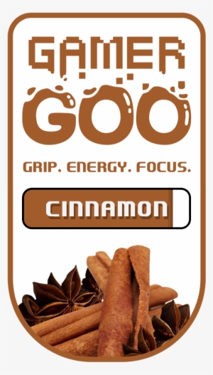 Gamergoo Cinnamon Front Label - Gamer Goo