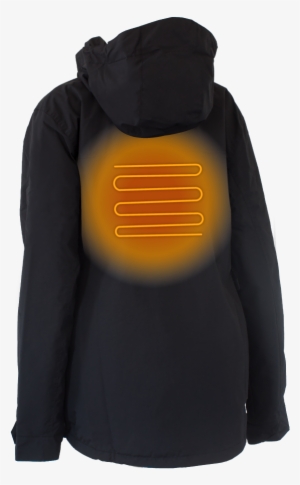 Fang Womens 5 Zone Heated Snowboarding Jacket - Hoodie