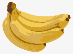 Download Bananas Clipart 1 Banana - Banana Dibujo Png