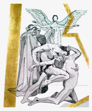 Dante And Virgilio In The Paradise - Virgil