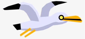 Vector Illustration Of Cartoon Feathered Vertebrate - Illustration