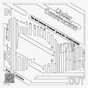 This Free Icons Png Design Of Maze Under Construction