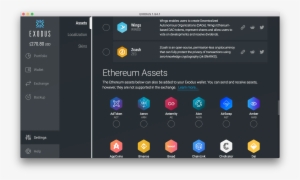 This Section Is Accessed By Clicking On Settings, Then - Ethereum