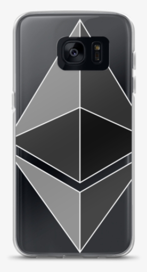 Grey Ethereum Logo Samsung Case - Iphone