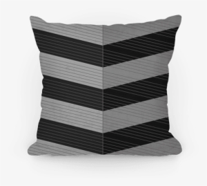 Stripes On Stripes Pattern Pillow - Cushion