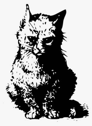 Cat, Silhouette, Illustration, Cats, Kitten, Pet - Wanted Cat Poster