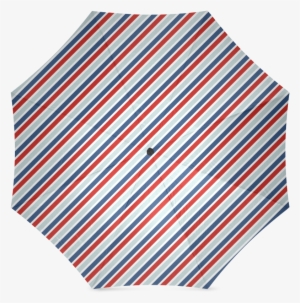 Usa Patriotic Red, White, Blue Diagonal Stripes Foldable - Tablier En Coton Gris