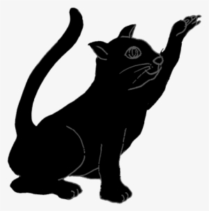 Silhouette Of Hunting Cat - Cat