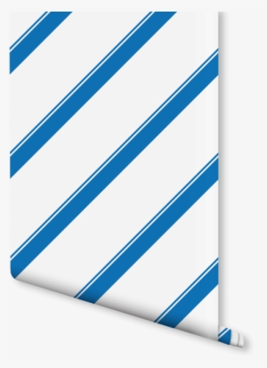 Race Stripes Wallpaper Blue - Blue