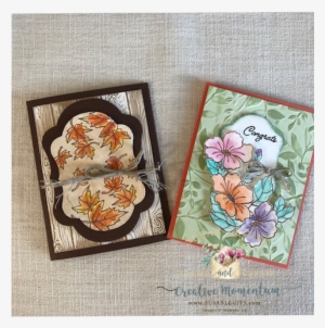 Here Are The Two Cards That We Made Today - Facebook