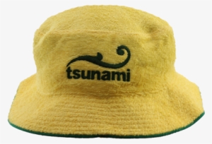 Tsunami Toweling Bucket Hat Yellow - Hat