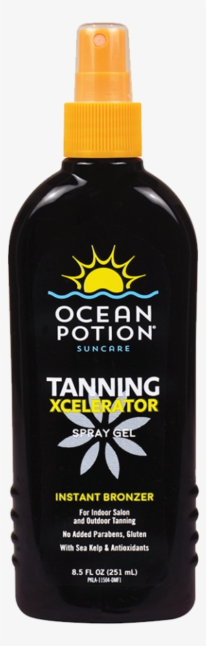 Tanning Xcelerator™ Spray Gel Ocean Potion Tanning Lotion 1000x1000 Png Download Pngkit 3232