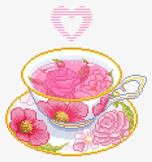 Sort Of A Love Tea Potion I Guess, Please Don't Delete - Pixel Teacup