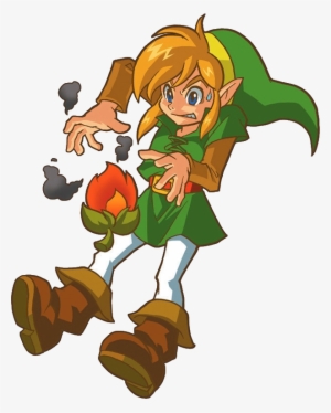 Link With Ember Seed - Legend Of Zelda Oracle Of Ages Link