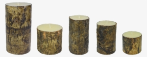 Real Bark Candles Made Out Of 70% Paraffin Og 30 % - Candle