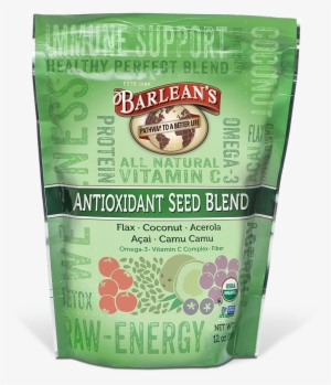 Organic Antioxidant Seed Blend - Barlean's Omega Swirl Fish Oil - Lemon Zest - 8 Fl