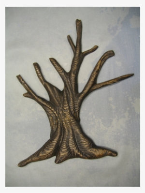 Tree Bark Donor Recognition Tree Component - Carving