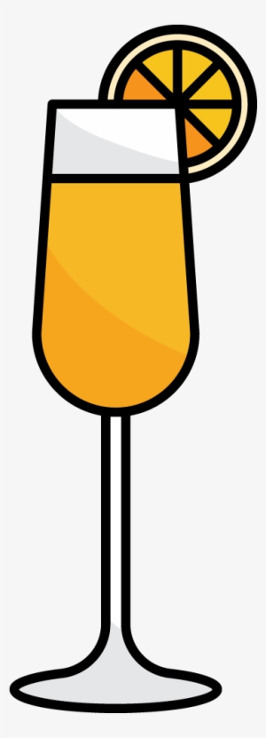 Black And White Library Https Ws San Francisco California - Brunch Clip Art Mimosa