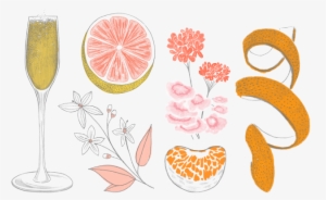 Clip Freeuse Stock Brunch Clipart Mimosa - Commodity Mimosa