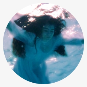 Person Underwater - Crystal
