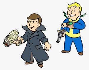 Emulated Clip Art - Fallout Vault Boy Artwork