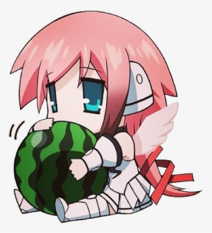 Ikaros Pip-boy Background - Heaven's Lost Property Chibi