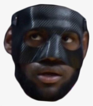 Lebron Face Png - Face Mask