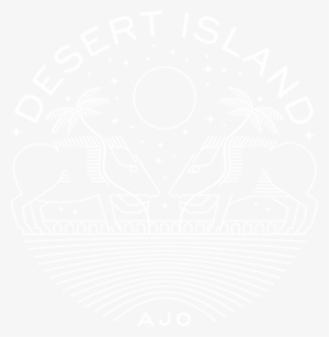 Desert Island Logo White - White Audi Logo Transparent
