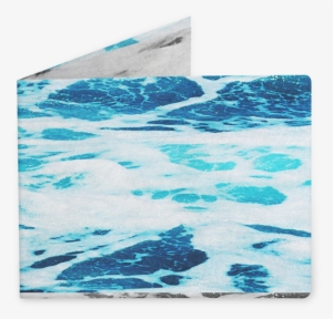 Carteira Birght Ocean Waves De Nelly Dimitrovana - Photograph