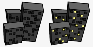 Buildings, City, Skyscraper - Bloki Rysunek