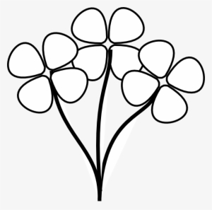 How To Set Use Three White Flowers Clipart