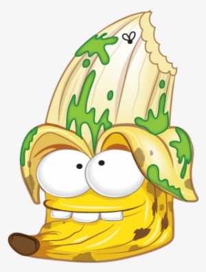 Squished-banana - Grossery Gang Squished Banana