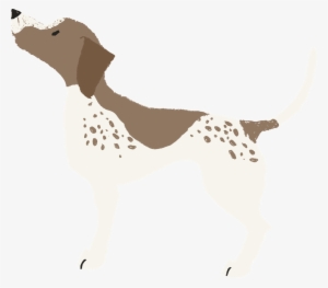 Pintado A Mano De Pie Perro Mascota Perro Y Perro Png - Dog