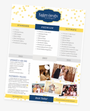 Pricing - Flyer